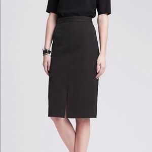 Banana Republic Pencil Skirt with exposed zipper